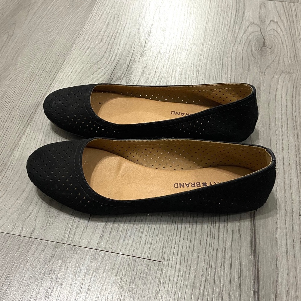 Lucky Brand Black Flats